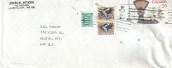 Entier Postal Postal Stationary Canada Balance Dayton  
