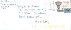 Entier Postal Postal Stationary Canada Balance Dayton  