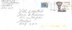Entier Postal Postal Stationary Canada Balance Dayton  