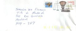 Entier Postal Postal Stationary Canada Balance Dayton  
