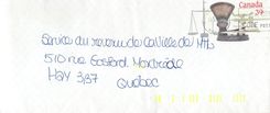 Entier Postal Postal Stationary Canada Balance Dayton  