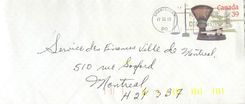 Entier Postal Postal Stationary Canada Balance Dayton  Shawinigan