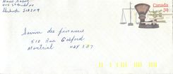 Entier Postal Postal Stationary Canada Balance Dayton  