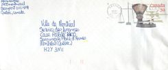 Entier Postal Postal Stationary Canada Balance Dayton  