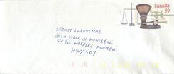 Entier Postal Postal Stationary Canada Balance Dayton  