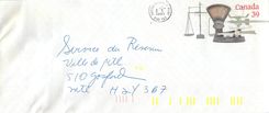 Entier Postal Postal Stationary Canada Balance Dayton  