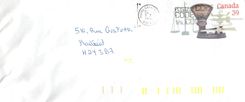Entier Postal Postal Stationary Canada Balance Dayton  