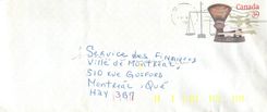 Entier Postal Postal Stationary Canada Balance Dayton  