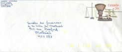 Entier Postal Postal Stationary Canada Balance Dayton  