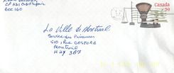 Entier Postal Postal Stationary Canada Balance Dayton  Perce