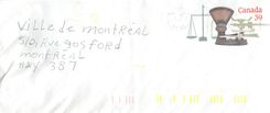 Entier Postal Postal Stationary Canada Balance Dayton  