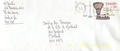 Entier Postal Postal Stationary Canada Balance Dayton  
