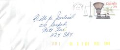 Entier Postal Postal Stationary Canada Balance Dayton  
