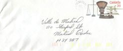 Entier Postal Postal Stationary Canada Balance Dayton  