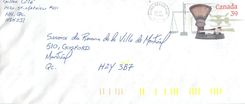 Entier Postal Postal Stationary Canada Balance Dayton  
