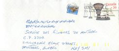 Entier Postal Postal Stationary Canada Balance Dayton  