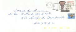 Entier Postal Postal Stationary Canada Balance Dayton  