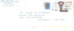 Entier Postal Postal Stationary Canada Balance Dayton  