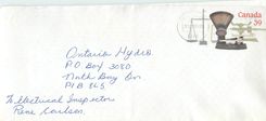 Entier Postal Postal Stationary Canada Balance Dayton  