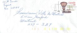 Entier Postal Postal Stationary Canada Balance Dayton  Rigaud