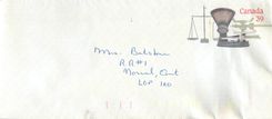 Entier Postal Postal Stationary Canada Balance Dayton  