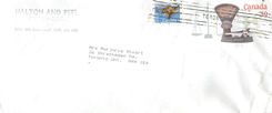 Entier Postal Postal Stationary Canada Balance Dayton  