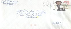 Entier Postal Postal Stationary Canada Balance Dayton  