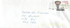 Entier Postal Postal Stationary Canada Balance Dayton  