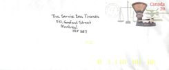 Entier Postal Postal Stationary Canada Balance Dayton  