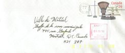 Entier Postal Postal Stationary Canada Balance Dayton  