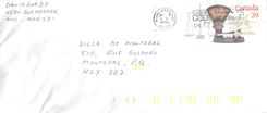 Entier Postal Postal Stationary Canada Balance Dayton  