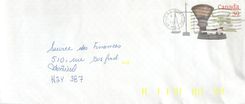 Entier Postal Postal Stationary Canada Balance Dayton  