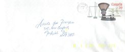Entier Postal Postal Stationary Canada Balance Dayton  