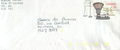 Entier Postal Postal Stationary Canada Balance Dayton  