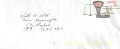 Entier Postal Postal Stationary Canada Balance Dayton  