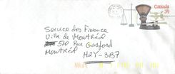 Entier Postal Postal Stationary Canada Balance Dayton  