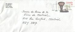 Entier Postal Postal Stationary Canada Balance Dayton  