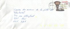 Entier Postal Postal Stationary Canada Balance Dayton  
