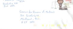 Entier Postal Postal Stationary Canada Balance Dayton  