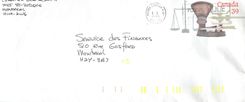 Entier Postal Postal Stationary Canada Balance Dayton  