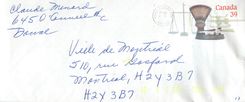 Entier Postal Postal Stationary Canada Balance Dayton  