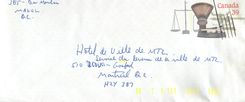 Entier Postal Postal Stationary Canada Balance Dayton  