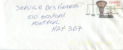 Entier Postal Postal Stationary Canada Balance Dayton  