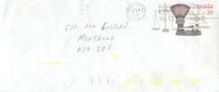 Entier Postal Postal Stationary Canada Balance Dayton  