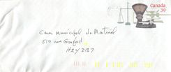 Entier Postal Postal Stationary Canada Balance Dayton  
