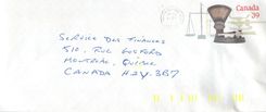 Entier Postal Postal Stationary Canada Balance Dayton  