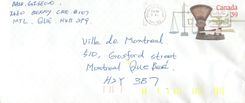 Entier Postal Postal Stationary Canada Balance Dayton  