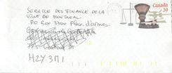 Entier Postal Postal Stationary Canada Balance Dayton  