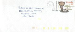 Entier Postal Postal Stationary Canada Balance Dayton 