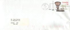 Entier Postal Postal Stationary Canada Balance Dayton Norval